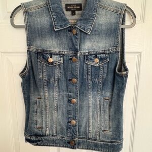 J. Crew Indigo Denim Vest